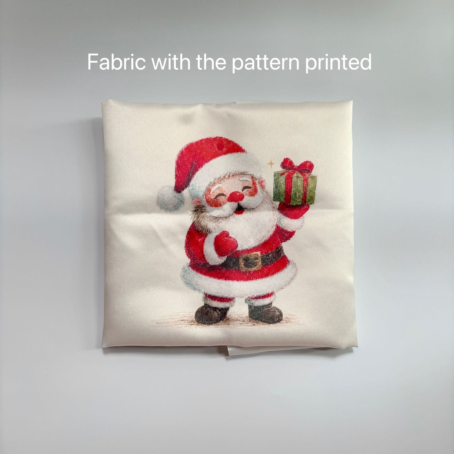 DIY Christmas Santa Embroidery Kit – Silk Embroidery Craft Kit